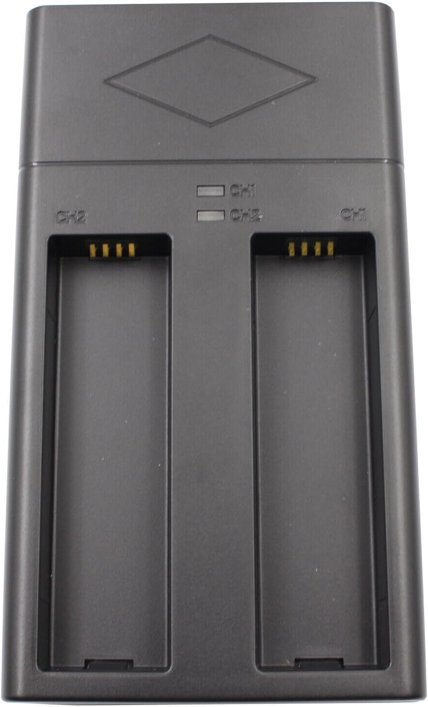 HB01 Dual AC Charger for DJI OSMO Mobile Handheld Gimbal Battery 12.6V 400mAh Output with AC US Cable Cord image 2