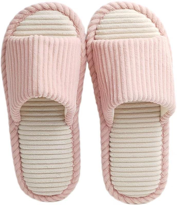 Bedroom Slippers Women Cloud Lightweight Cozy Open Toe Indoor Shoes2