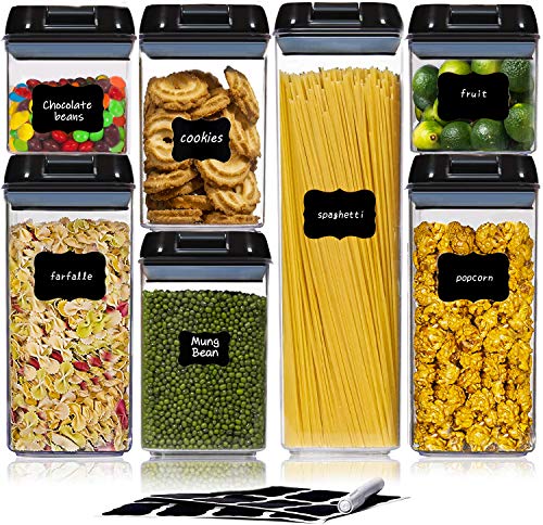 Cereal Storage Containers Set 7 Piece Set