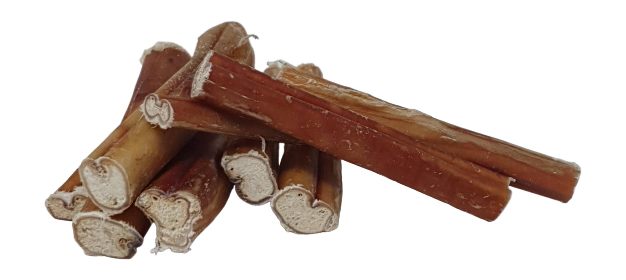 Ochsenziemer 20 Stück, 12 cm, 400 g – Kauartikel für Hunde | 20 Ochsenziemer aus 100 % Rind, ca. 12 cm, besonders hart, getreidefrei und naturbelassen für langen Kauspaß