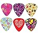 Unique Girly Guitar Picks for Girls Set 12-pack - Medium Size Celluloid - Best Gifts for Kids Teens Daughter Granddaughter Niece Women - Thanksgiving Christmas New Year Birthday Stocking Stuffers