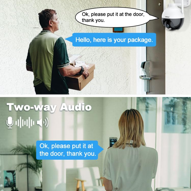 Srihome SH045 Two-Way Audio Function