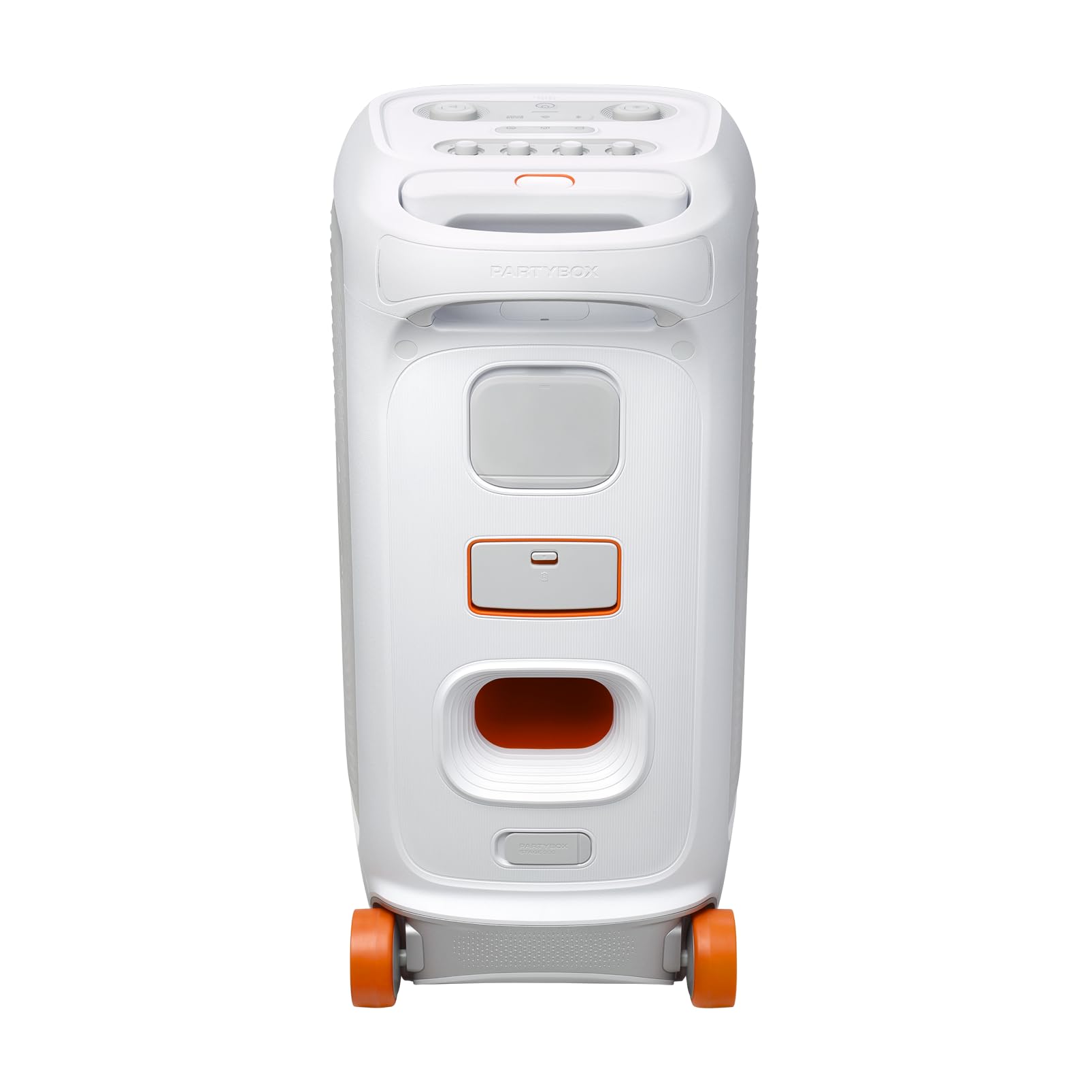 Enceinte de soirée Portable à roulettes JBL PartyBox Stage 320 Bluetooth Blanc