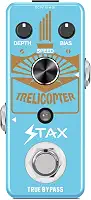 Stax Pedal De Guitarra Harmônico-Tremolo, Tremolo Com Modulação Polarização, Efeito Trelicóptero, Modos Velocidade/Profundidade/Desvio Verdadeiro