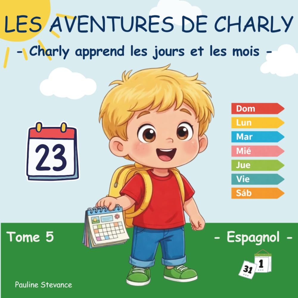 Les aventures de Charly: Charly apprend les jours et les mois