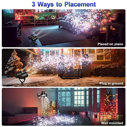 Fussion Christmas Snowflake Projector Lights Outdoor thumb #2