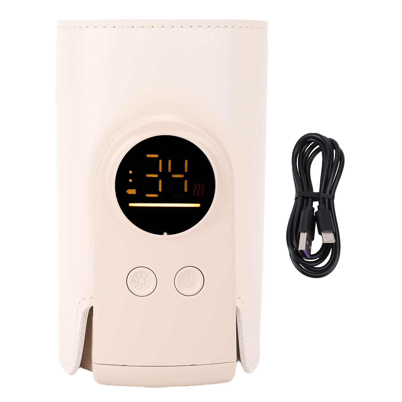 Greensen Chauffe Biberon Portable, Maintien au Chaud USB 8000 MAh, for Voyages, Sorties, Voiture, Maison