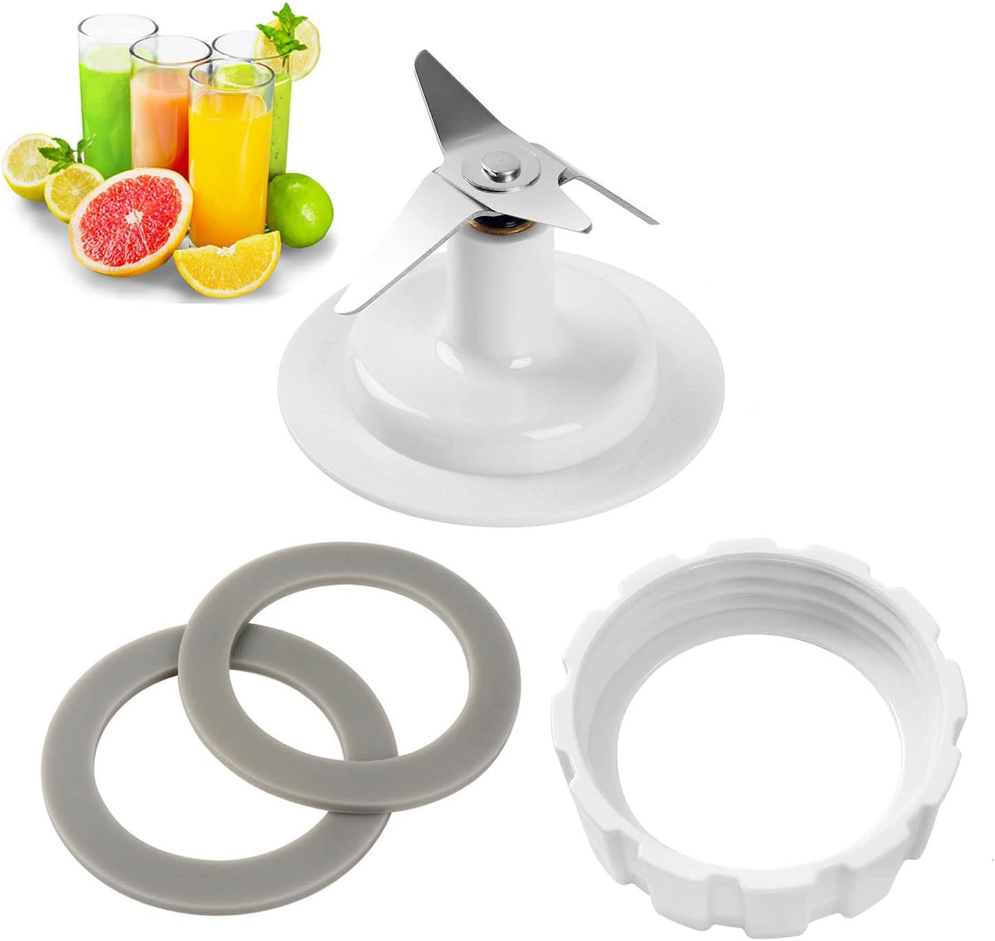 Blendin Replacement Blender Blade & Gasket Assembly Set
