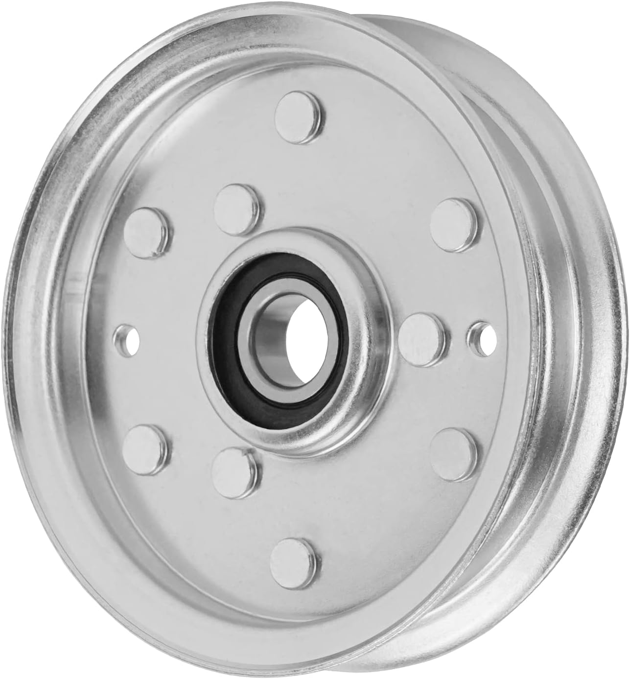 Flat Idler Pulley Set Kit for Cub Cadet MTD Troy Bilt RZT RZT-L50 RZT-L54 RZT-S50 RZT-S54 L S 50 54 Mustang XP Z6600 756-04511B 756-05042 3 Pack