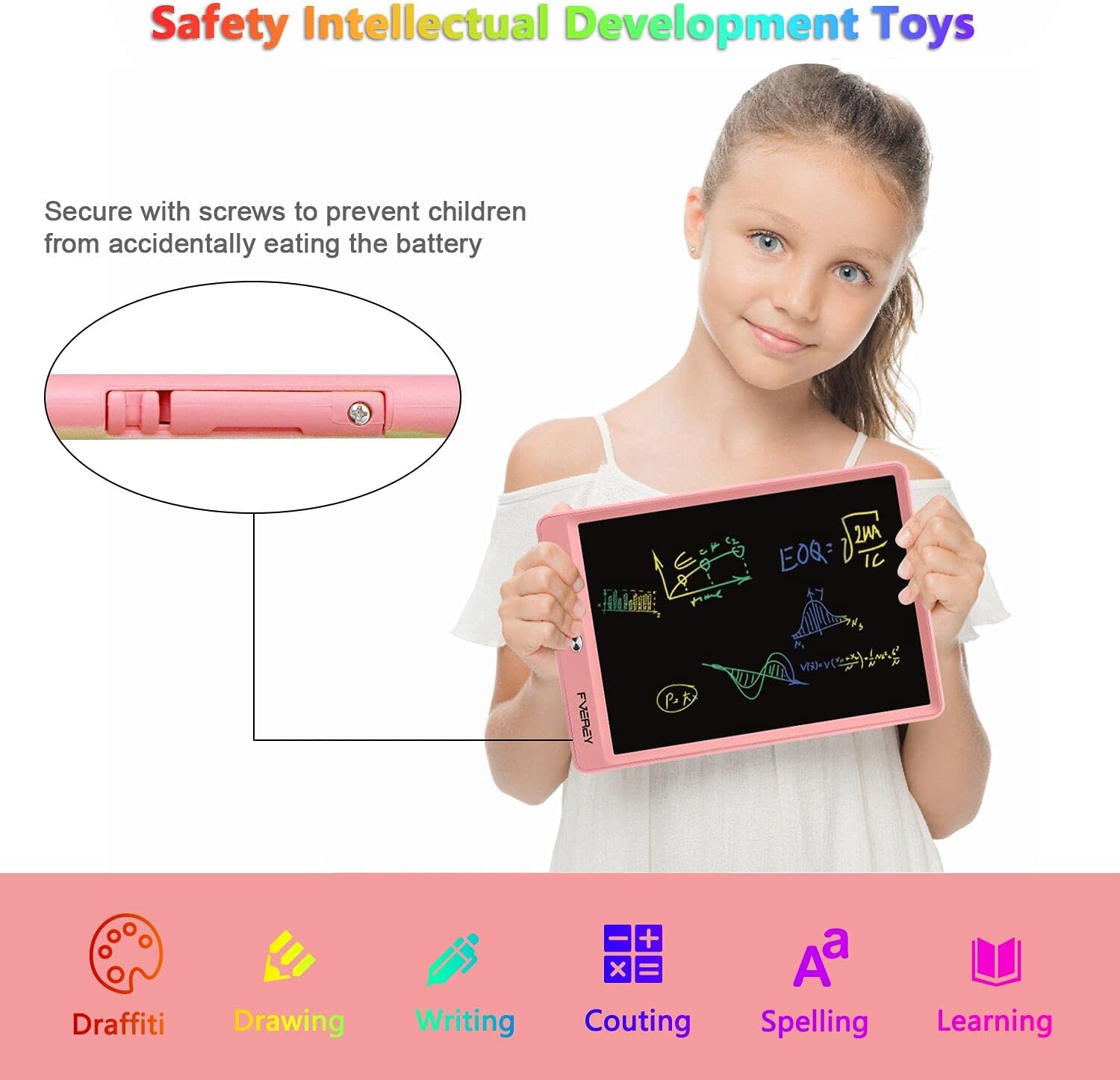 Buy Girls Toys LCD Writing Tablet Kids 