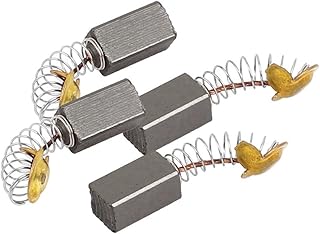 Aexit 2 Pairs Tools & Equipment Electric Drill Motor Rotary Power Tool Carbon Brushes & Dusters Brush 13x7x7mm