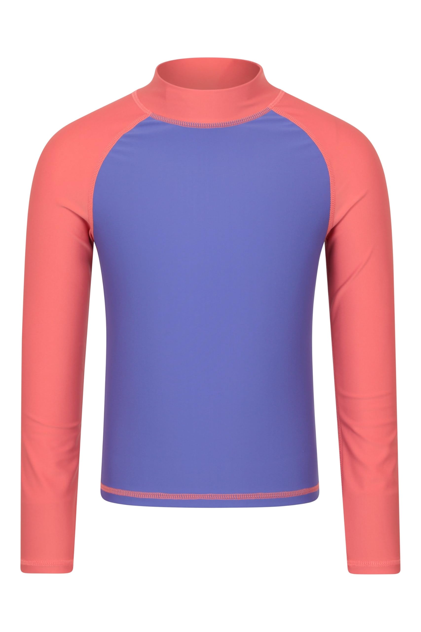 Kids Long Sleeved Rash Vest - Purple