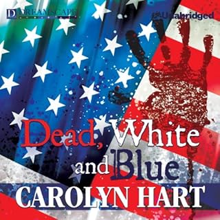 Dead, White, and Blue Audiolibro Por Carolyn Hart arte de portada