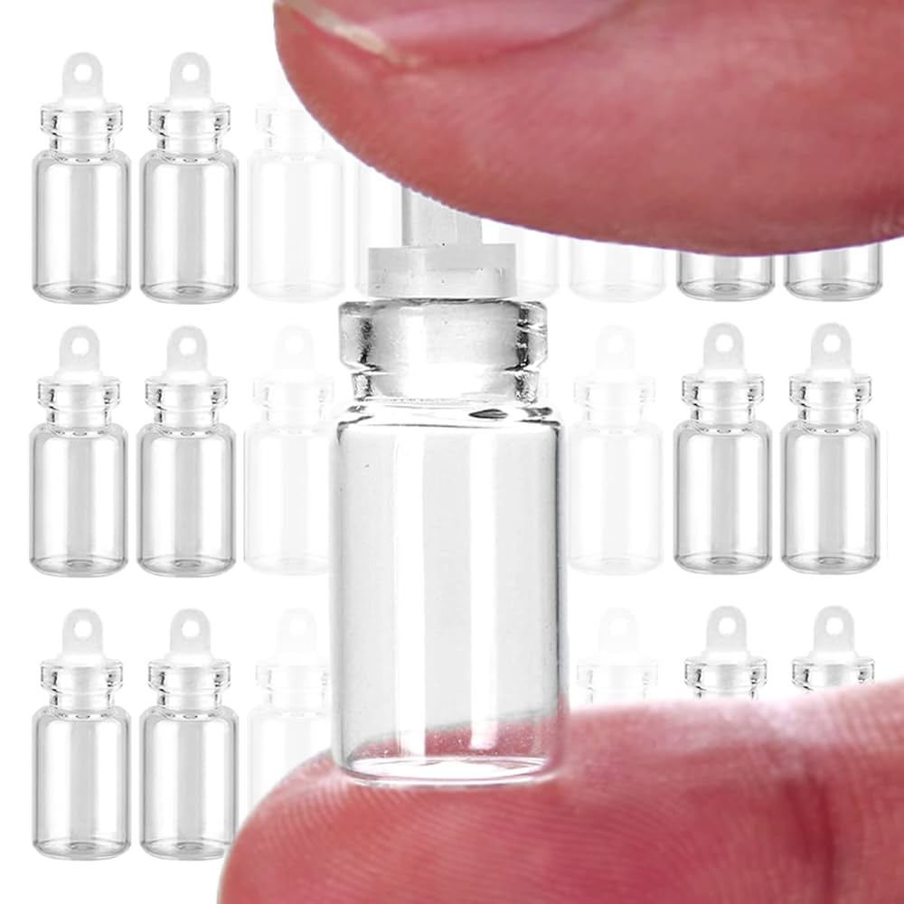 50% 1ml 雑貨品 Amazon.co.jp: LEFV プラスチックストッパー付きミニガラス