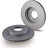 Vista 8 de New Set Brakes VIC-1334 Ventilated Brake discs 2 pcs front left / right highly carbonated, with bolts compatible with MERCEDES CITAN / MINIVAN W415