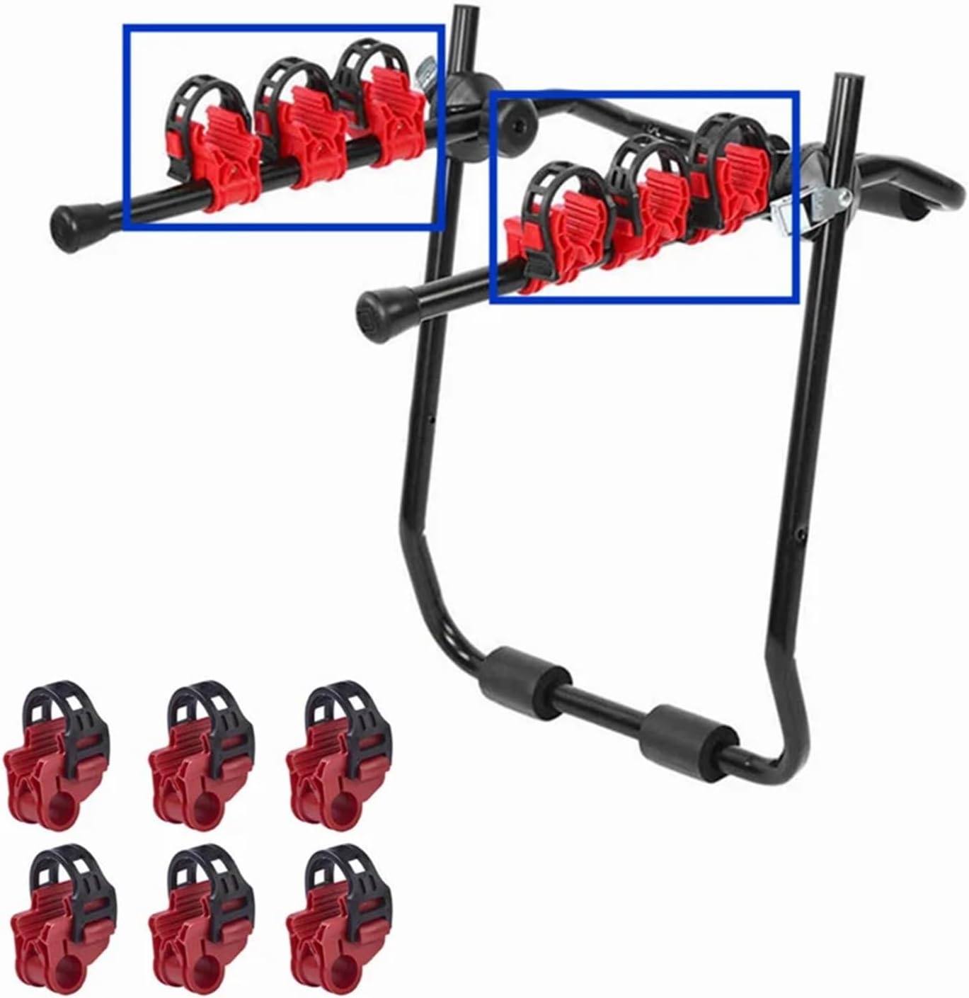 Car Trunk Mount Bike Rack Spare Hooks