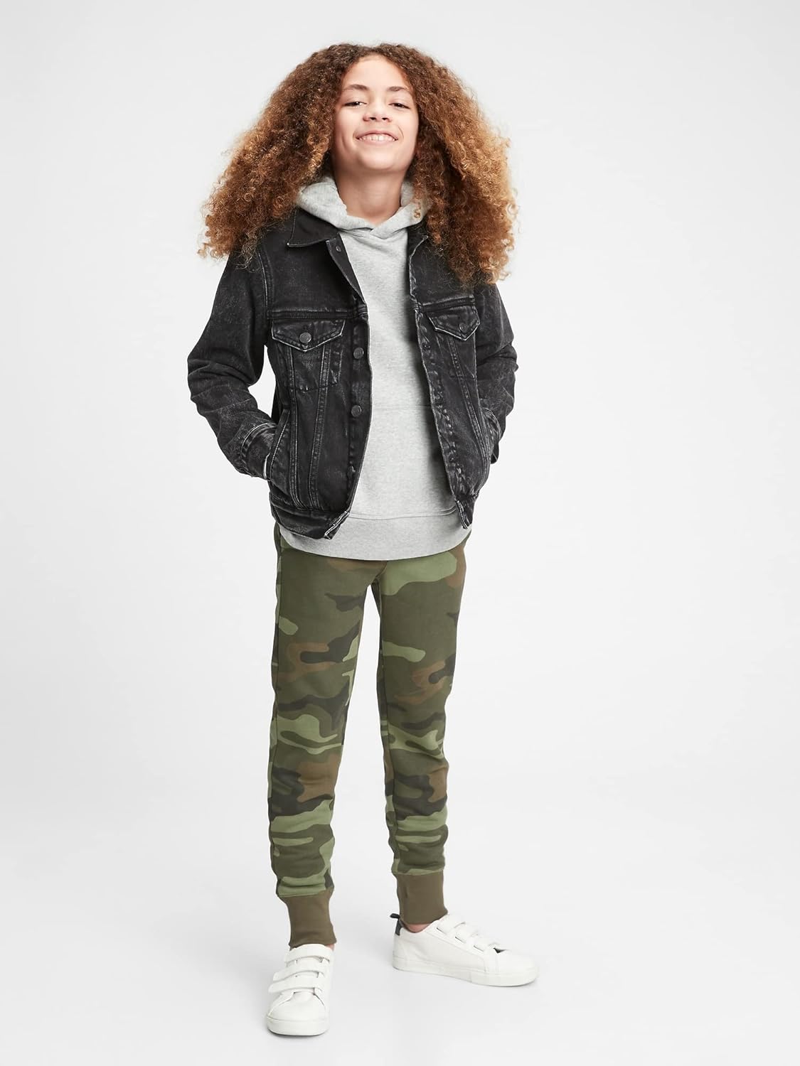 GAP Boys' Heritage Logo Pull-on Jogger Sweatpants - Image 2