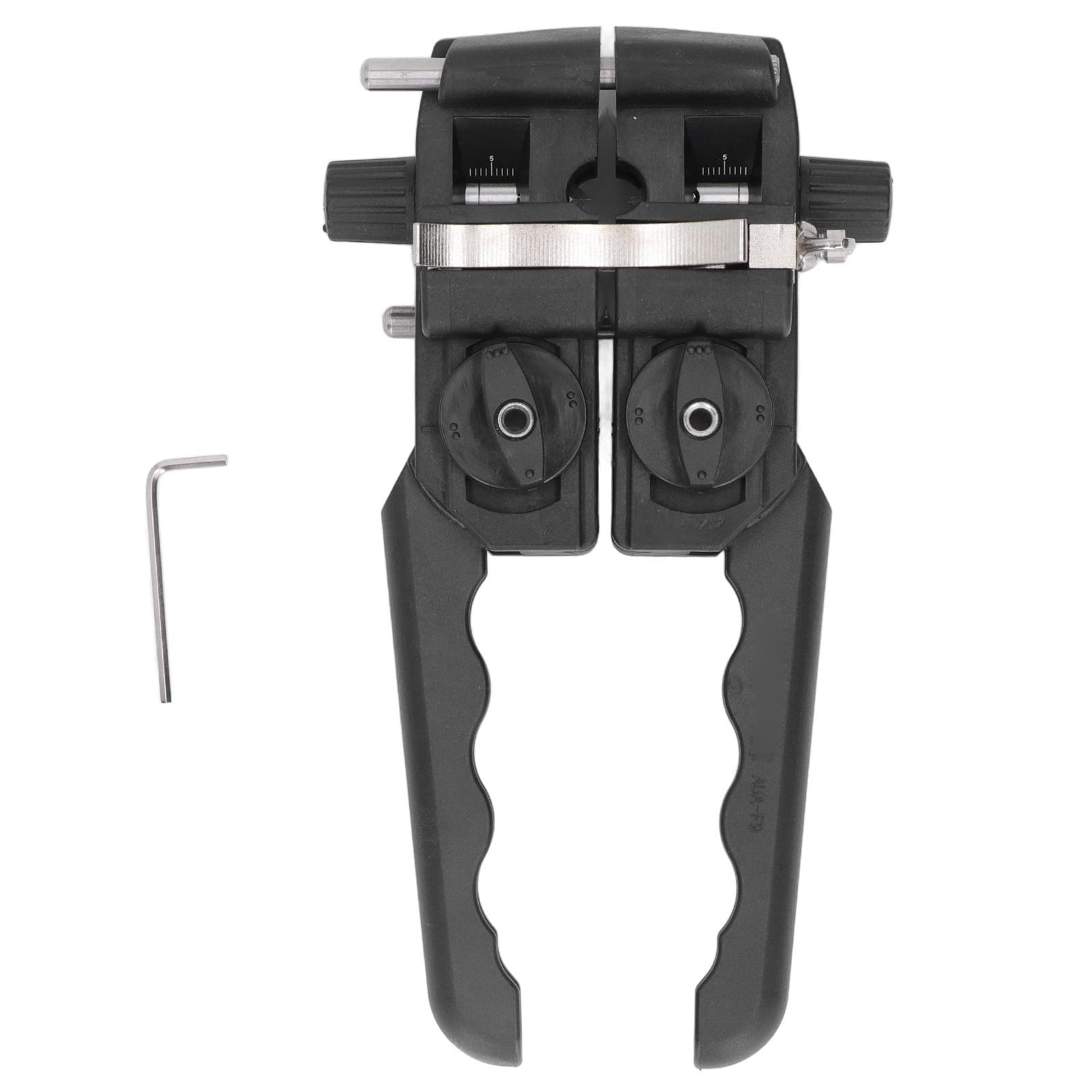 Cocoarm Pelacables de Fibra óptica, Cuchillo Pelador de Cables de Plástico, Herramienta de Pelado Longitudinal y Transversal Ajustable de 2 Vías de 8 a 30 Mm para Técnicos e Instaladores de Cables