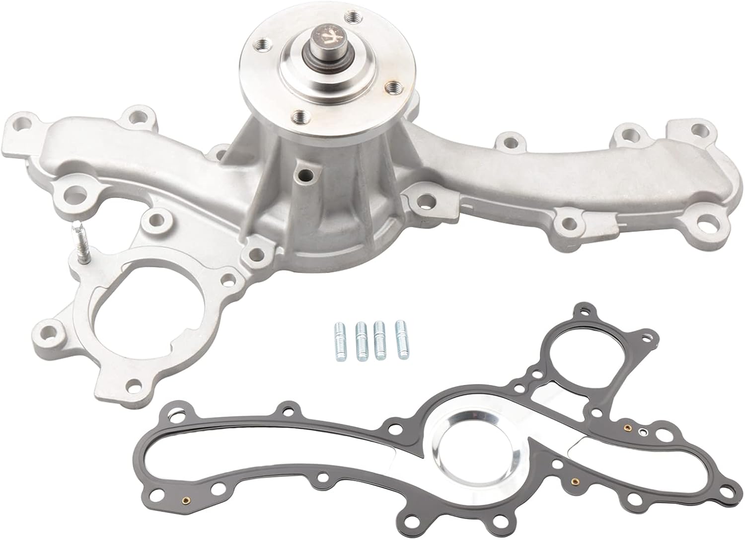 01080 Professional Water Pump for Toyota [L4 2.4/2.7L] 1995-2020 Tacoma 2.4/2.7L, 1996-2010 4Runner 2.7L, 1994-1998 T100 2.7L, 2004-2019 Hilux 2.7/2.8L