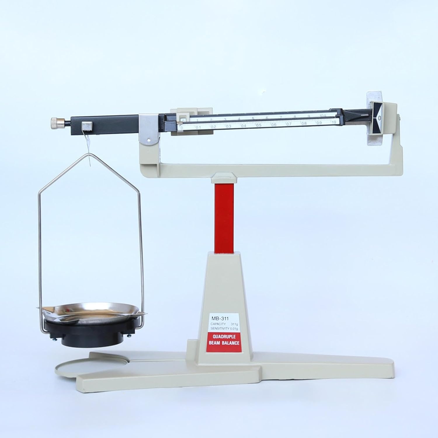 Quadruple Beam Physical Mechanical Scale 0.11G - 311G Compact for Analytical