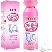 Foaming Drain Cleaner,Drain Clog Remover Sink Cleaner and Deodorizer,Foaming Cleaners for Kitchen, Sinks, Shower Drains,Tub 1pc