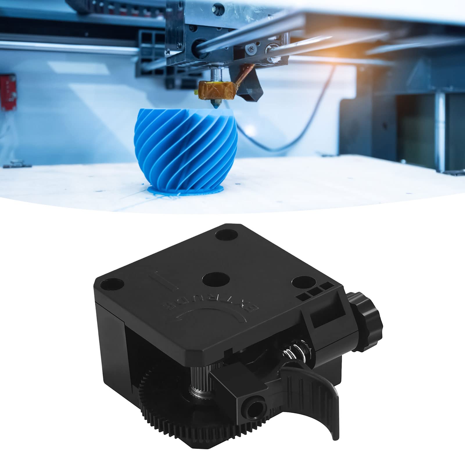 Titan Extruder Kit Akrylowa Drukarka 3D Wytłaczarki Części Podajnik Filamentu Ulepszona Wytłaczarka Bowden Podajnik Zapasu Drukarki 3D dla V6 Long And Short Distance Universal 1.75mm