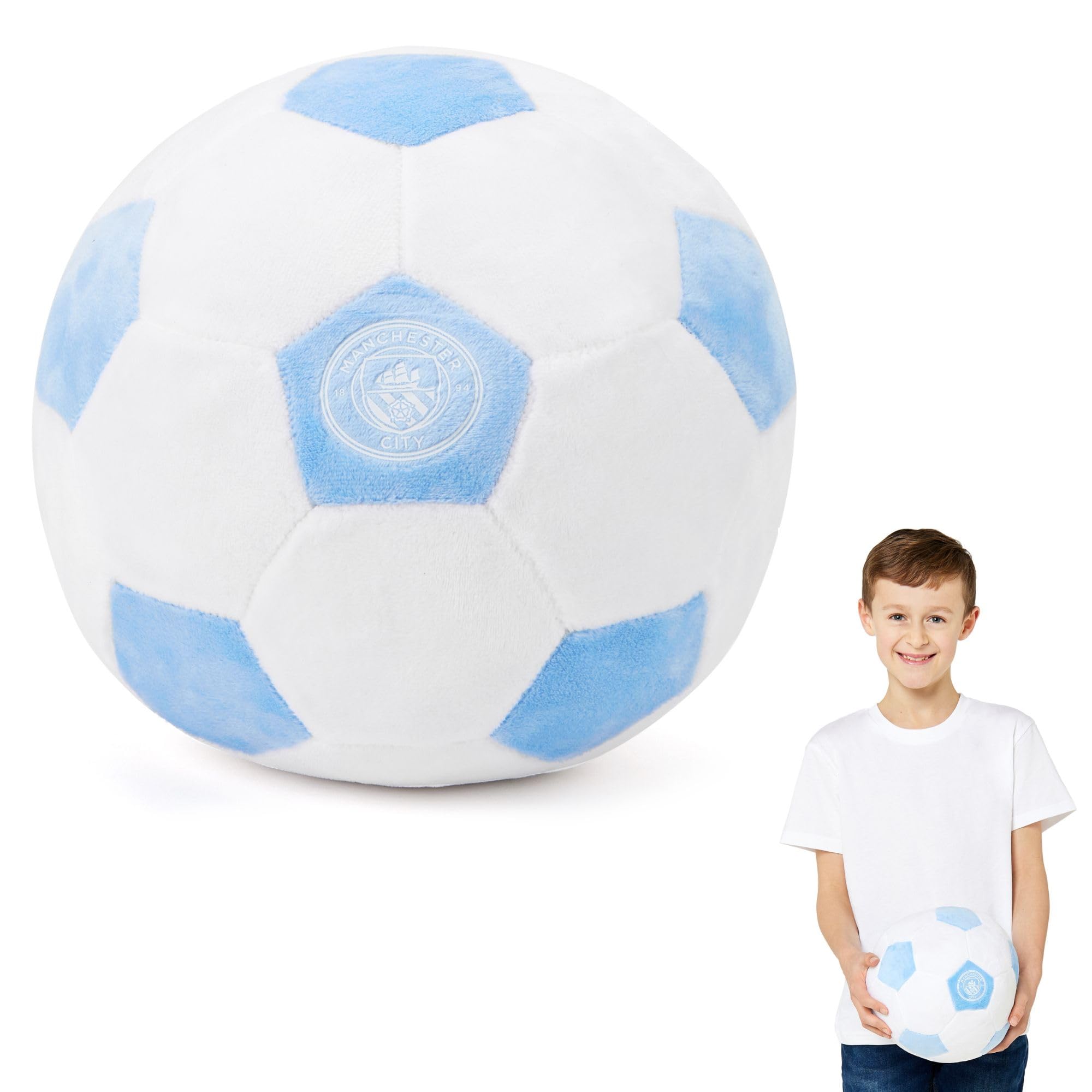 Team  Kids Licensed Plush Size 5 Football 22 Cm - Man City Fc