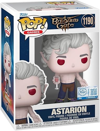 Funko Pop! Games: Baldur's Gate 3 - Shirtless Astarion - Exclusivité Amazon - Fi