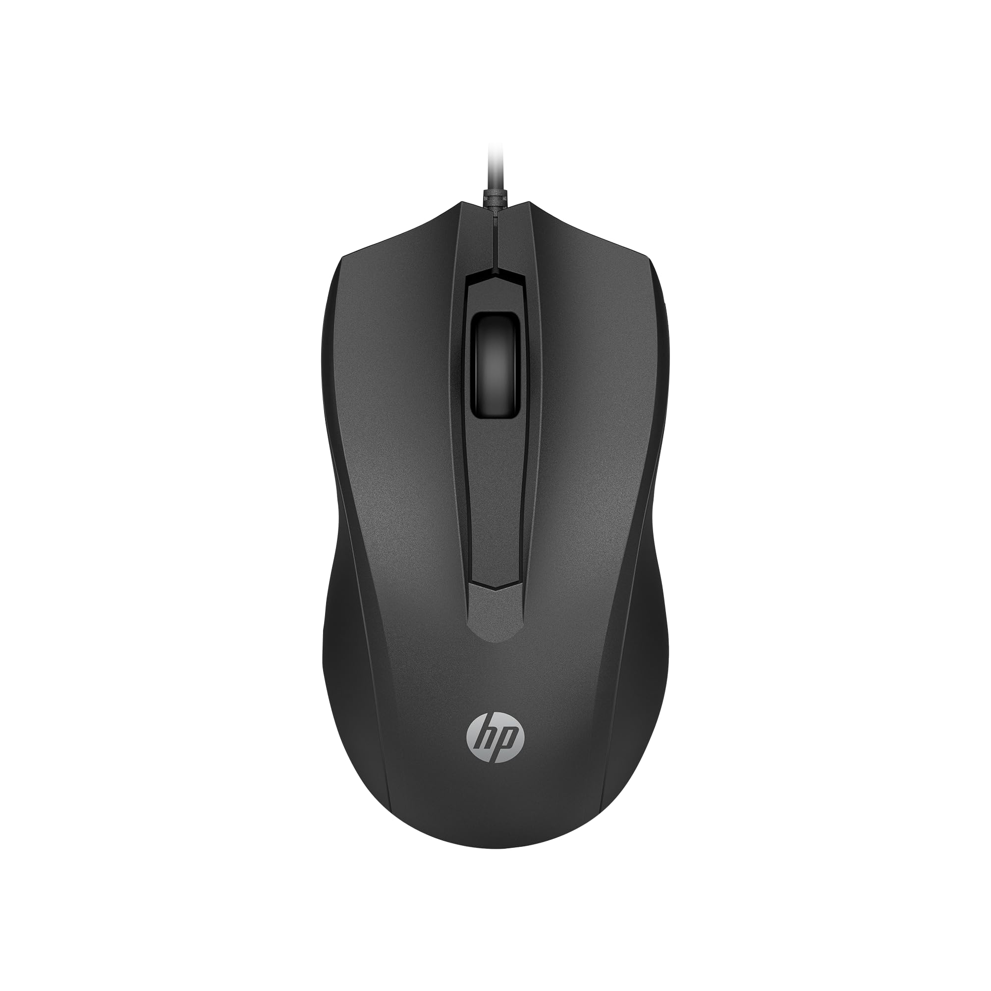 hp wired mouse 105 - optical - cable - usb type a - 1600 dpi - 3 button(s) - symmetrical