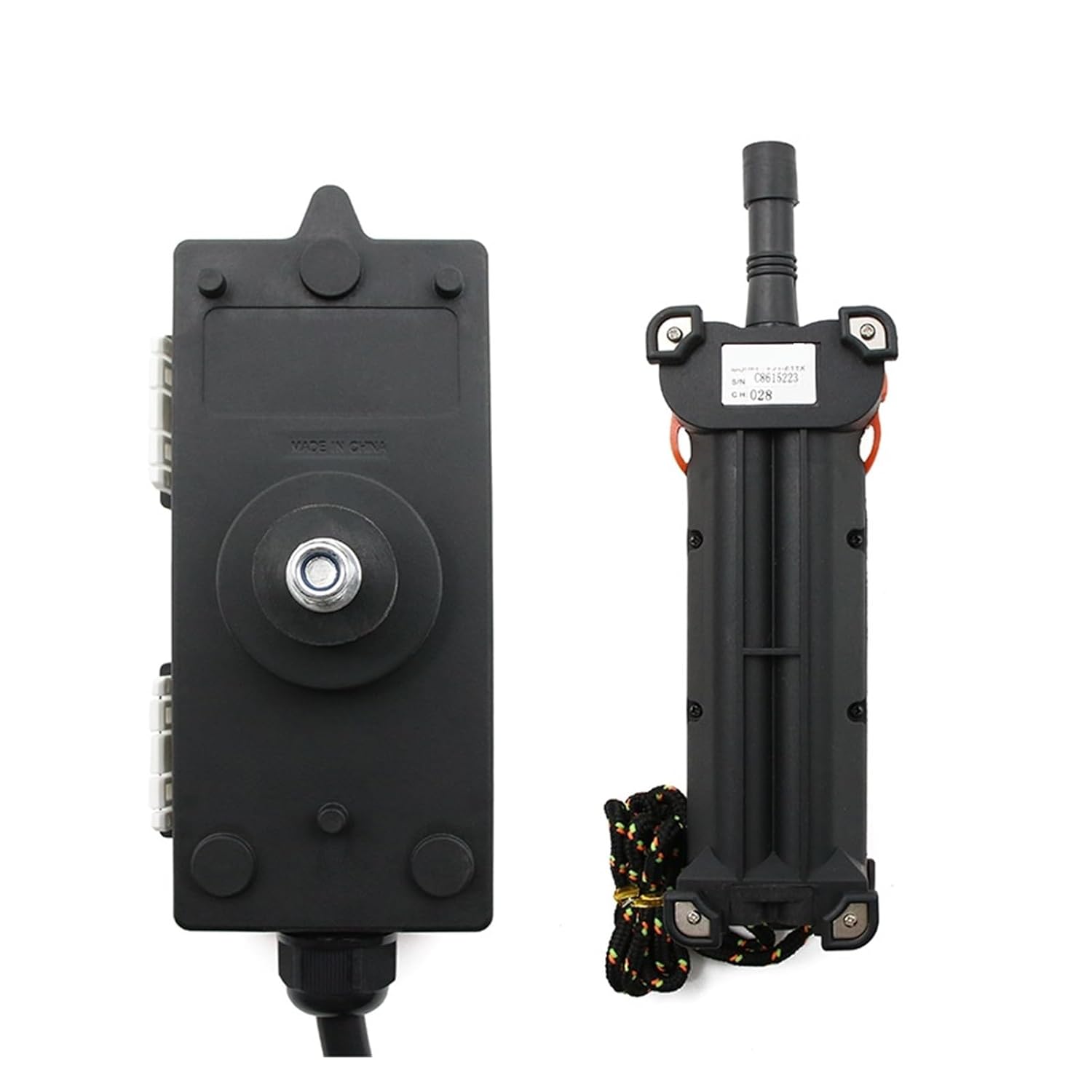 1PCS 220V 12V 24V 380V Industrial Remote Control Switch Crane Control Crane 1 Transmitter + 1 Receiver F21-E1(English Model,DC36V)