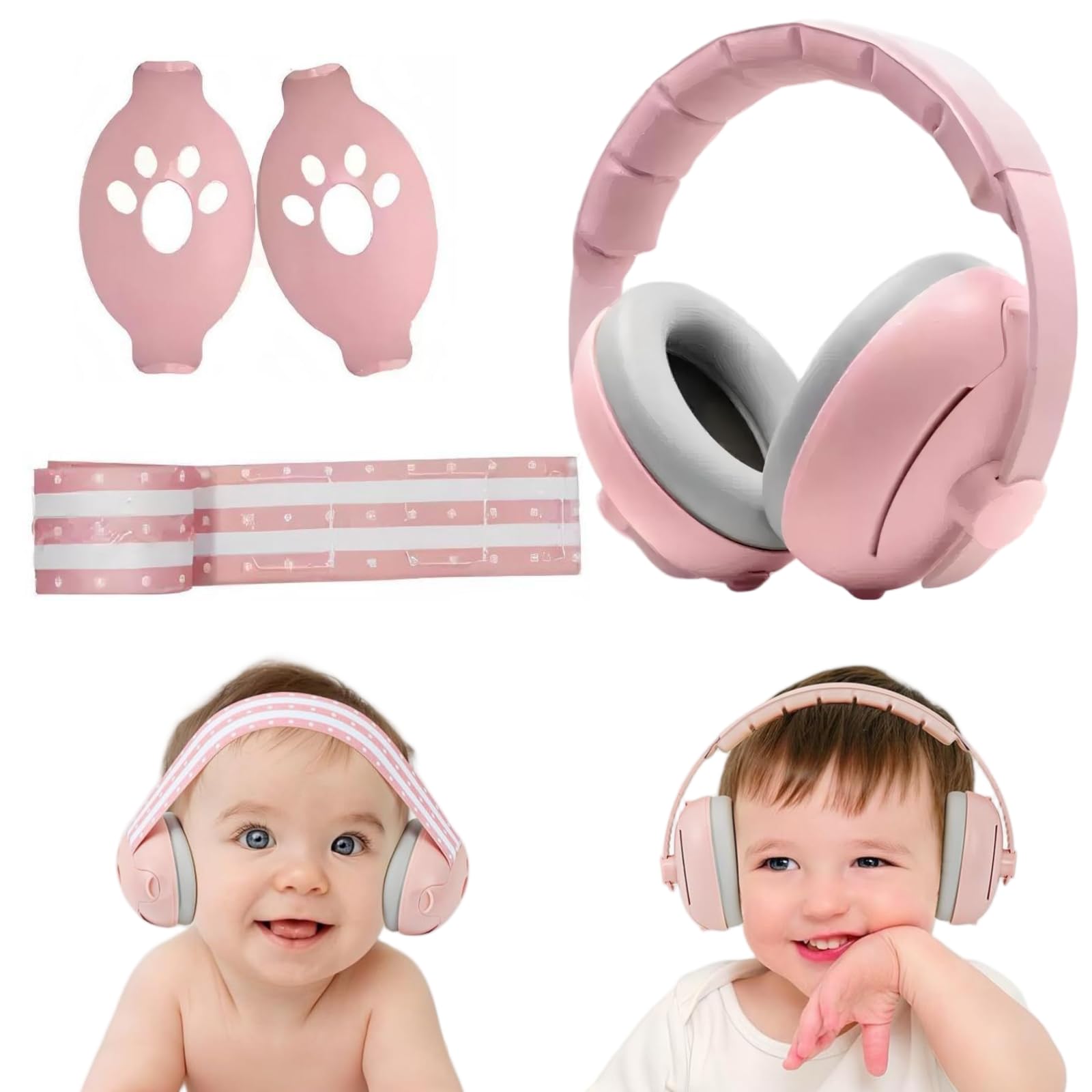 BABY イヤーマフ クロ Amazon.co.jp: [MAACKIA] 防音 イヤーマフ 子供 1-48ヶ月 ゴム