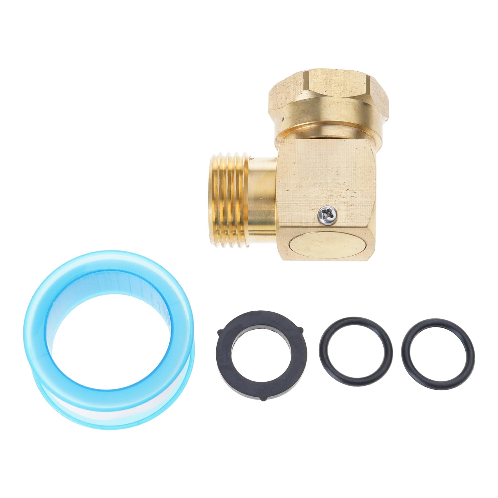 Tfaoys Women's Multicolor L Shaped Garden Hose Fittings 3 / 4Inch 90 Degree Hose Swivels Elbow Connector For Irrigation And Car Washing Enduring Leakproof Pipe Fittings