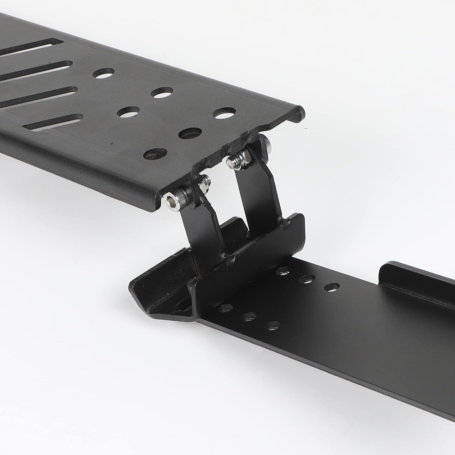 RT-TCZ Dead Pedal Brake Shoes Solid Steel Left Side Foot Rest Kick Panel Accessories for Jeep Wrangler JL Gladiator JT 2018 2019 2020 2021 2022 2023