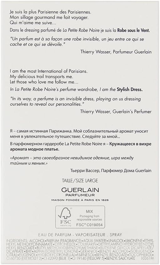 Guerlain La Petite Robe Noir Eau de Parfum Intense Spray, 100 Ml, 3.3 Ounce