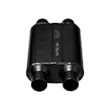 NEW FLOWMASTER 40 SERIES CHAMBERED MUFFLER,OVAL,BLACK,DUAL 2.5