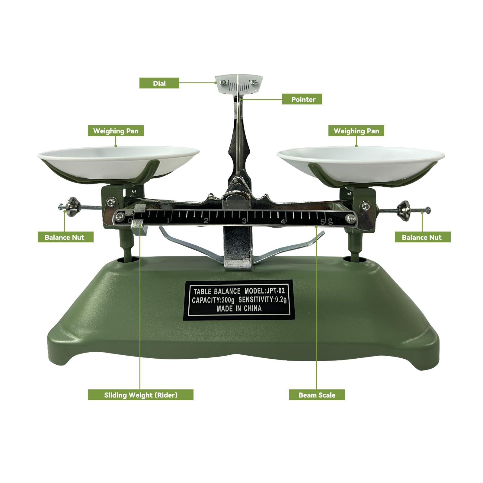 TADA Mechanical Balance Scale - Classroom Precision -4