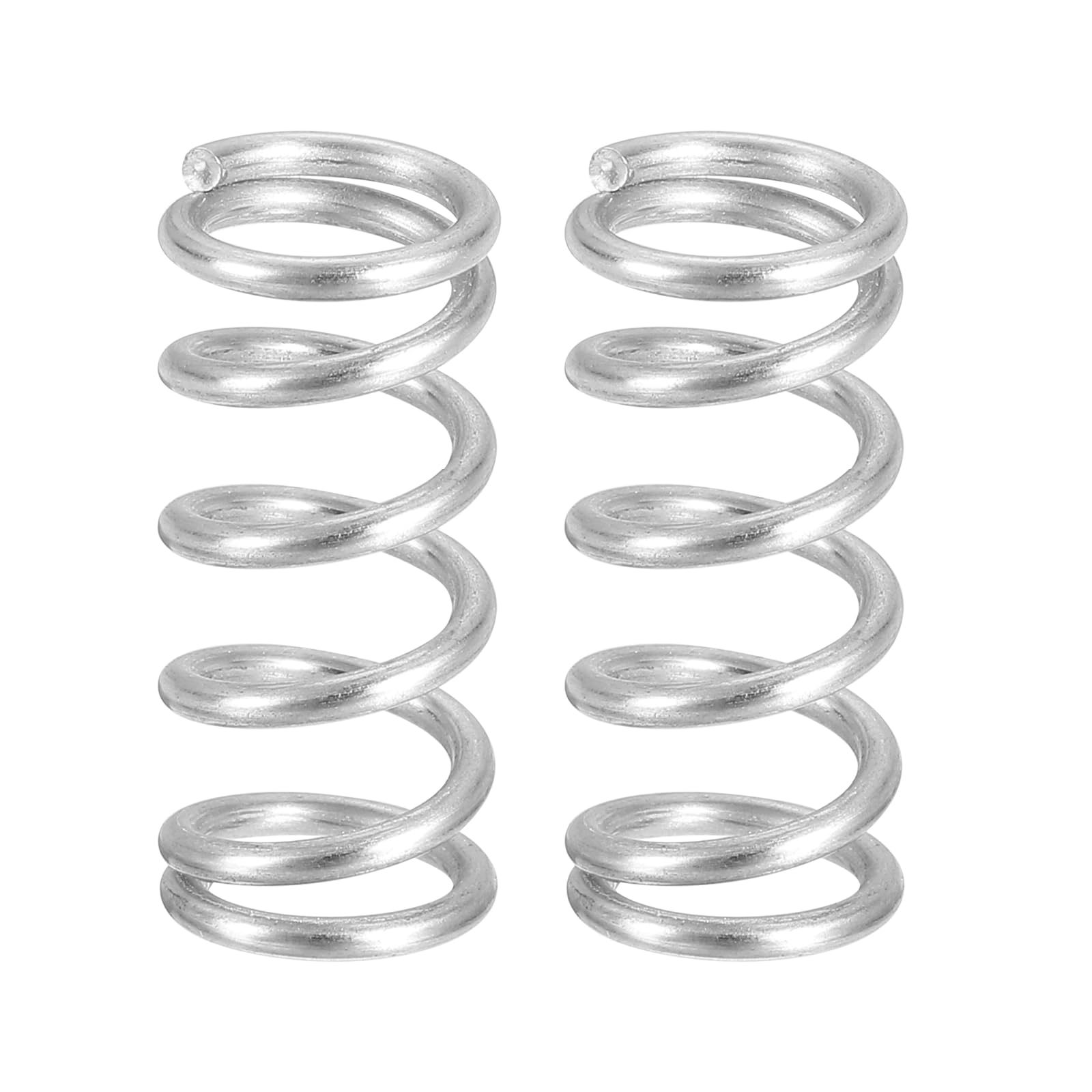 QUARKZMAN 2 Stück Druckfedern, Edelstahl Spiralfedern, 0,3 mm Draht Dia. x 2 mm Außen Dia. x 30 mm Länge Verlängerungsfeder Kugelschreiber Druckfedern für Werkstatt Hausreparaturen, Silber QUARKZMAN 2 Stück Druckfedern, Edelstahl Spiralfedern, 0,3 mm Draht Dia. x 2 mm Außen Dia. x 30 mm Länge Verlängerungsfeder Kugelschreiber Druckfedern für Werkstatt Hausreparaturen, Silber