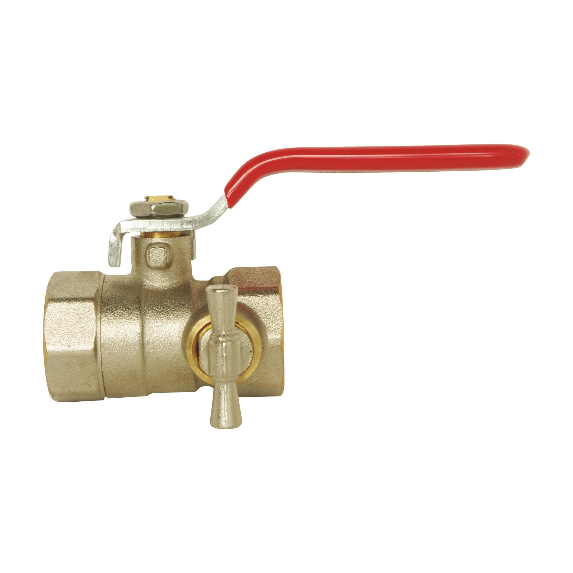 SOMATHERM FOR YOU - Double Flush Ball Valve Female 26/34 - Reversible Flat Handle - Standard Pass - Reinforced Sealing with 2 O-Rings - Image 3