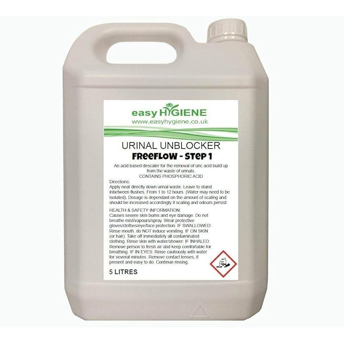 Buy easy HYGIENE 5L 1x5L URINAL FreeFLOW Descaler Cleaner for URIC ACID