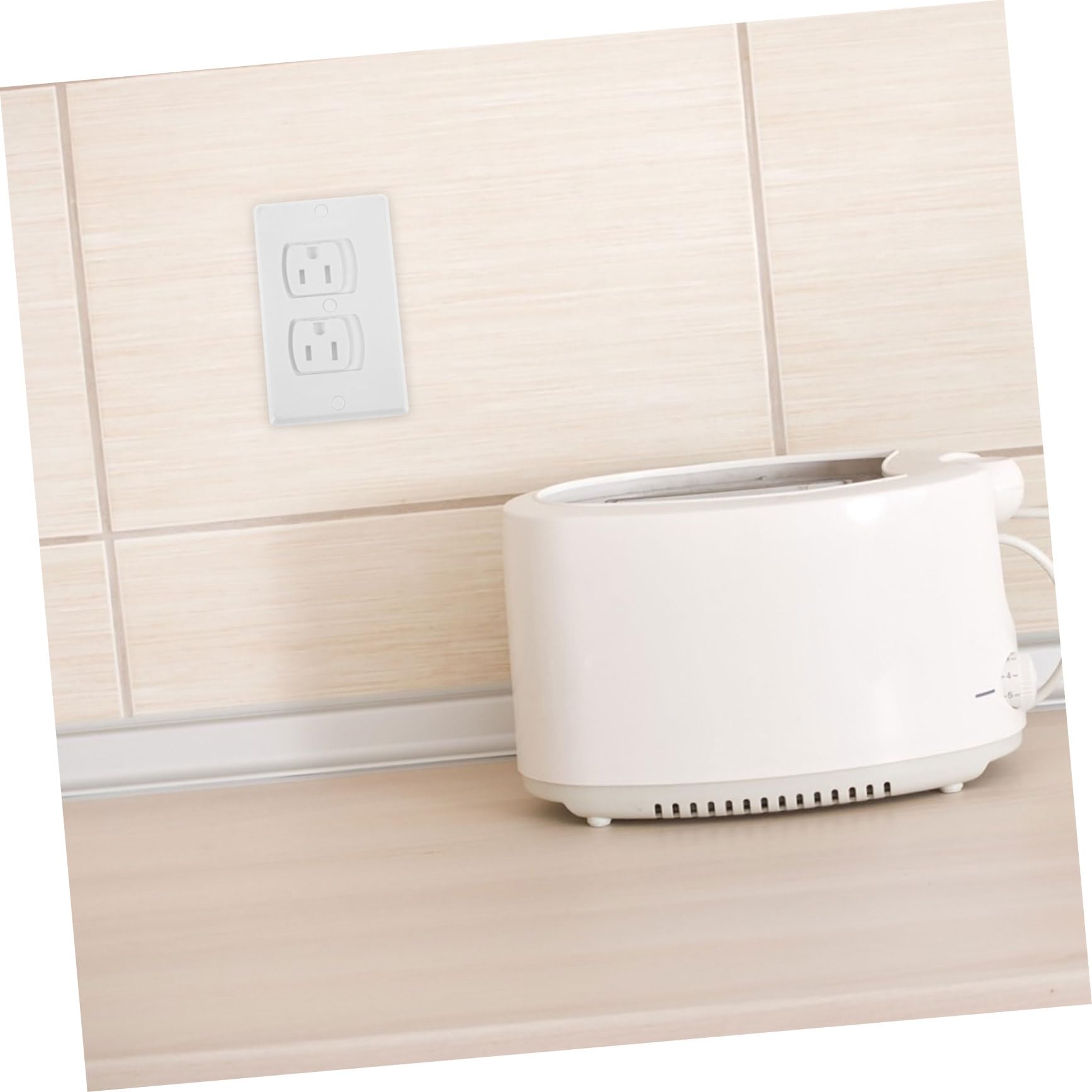UPKOCH 10piezas Tapas Para Enchufes De Pared Antidescarga Eléctrica Con Cierre Automático Protectores De Tomas De Corriente Para Bebés Material Seguro