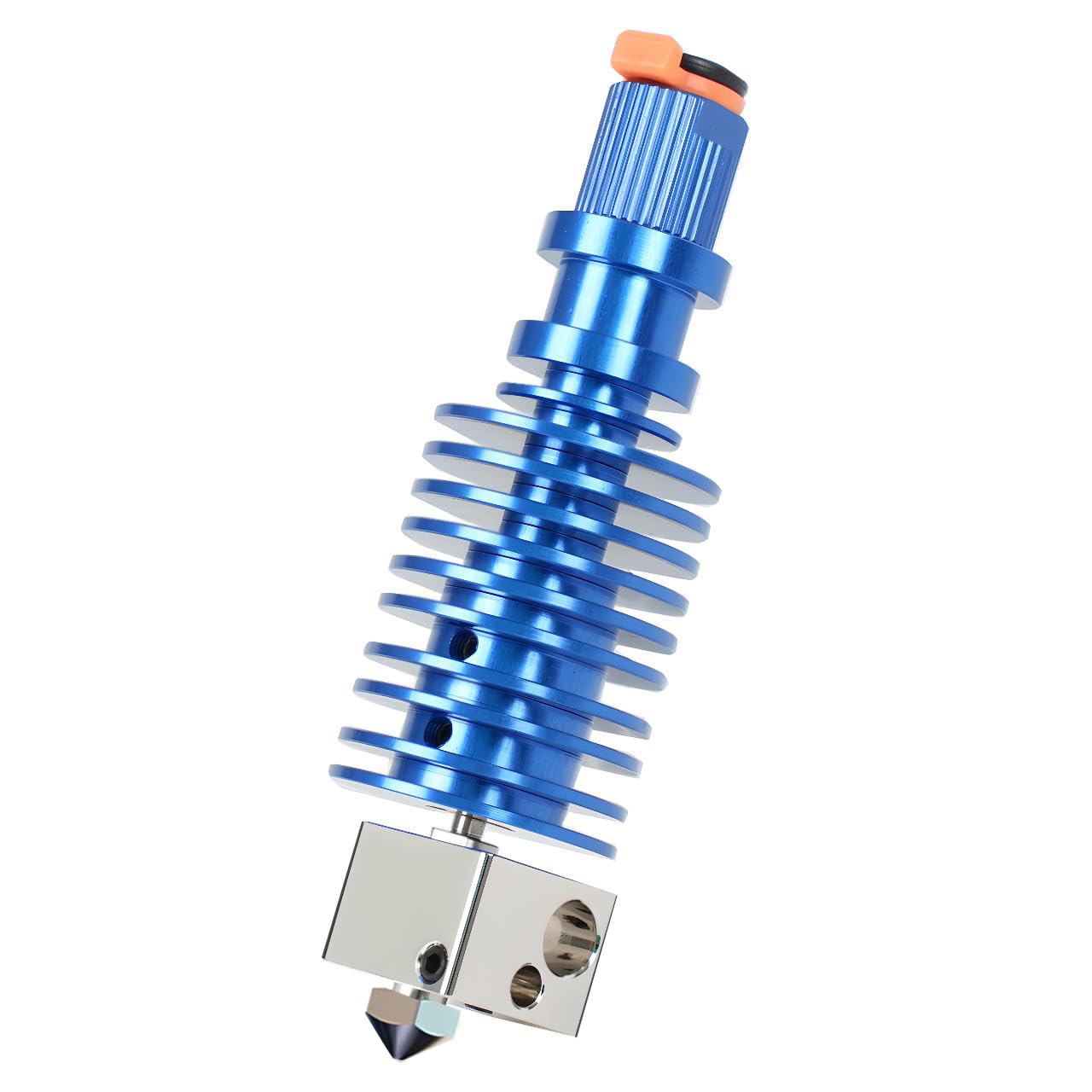 Super Print Upgrade I3 Mega All Metal Hotend Kit,Plated Copper Heater Block,Nozzle 0.4mm,Bi-Metal Heatbreak for I3 Mega,Mega X,Mega S,Mega Pro,Chiron,V5 Print Head Hotend.