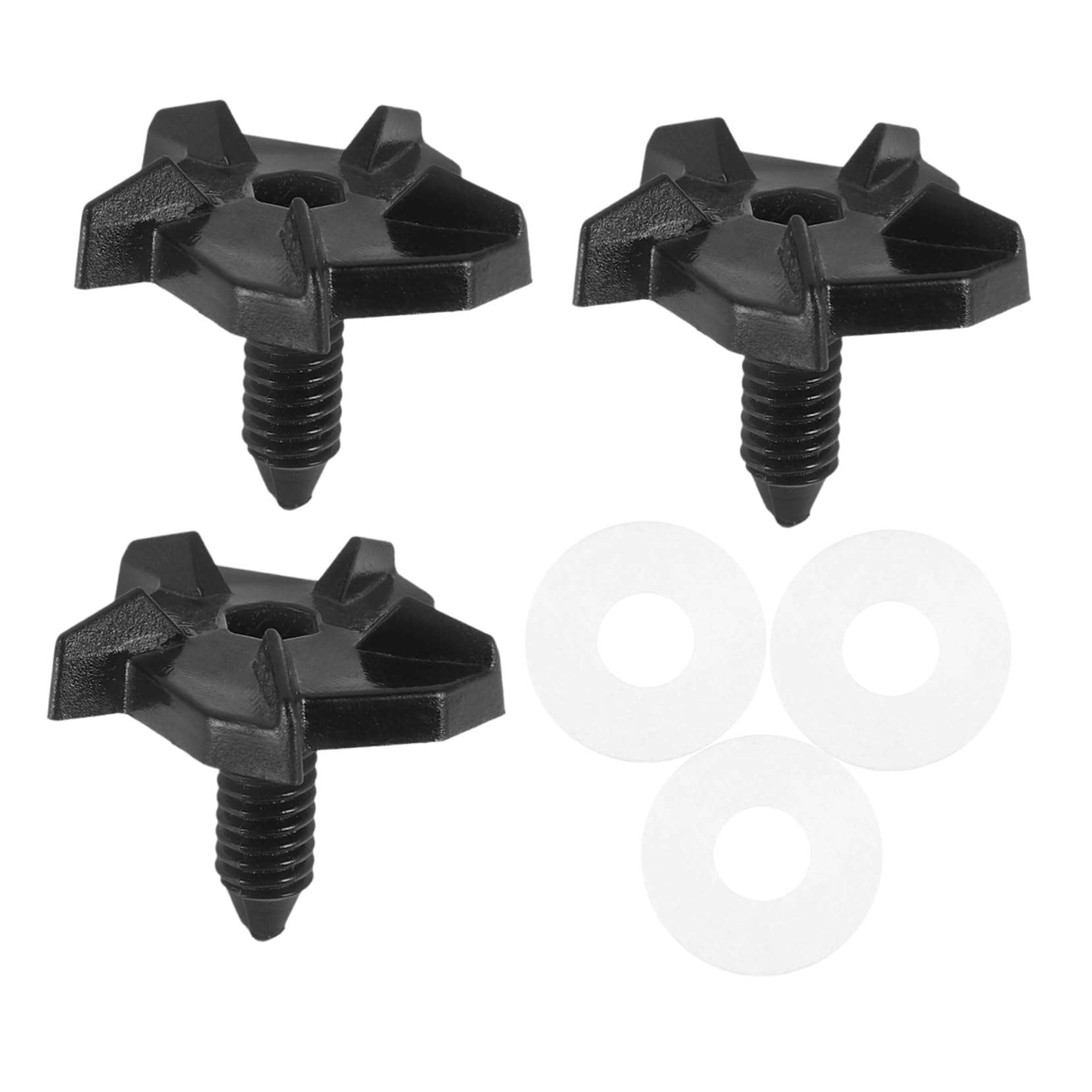 PRETYZOOM 1 Set Brim Screws Helmets Sport Replacement Safety Screws Mounting Clip Visor Bolts Attachment Nuts Repair Kit Fastener Plastic