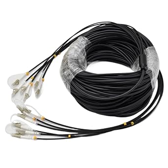 6-core OM3 TPU armored patch cord 1m-50m 6C SC LC FC ST A multimode40m 1pc LC-LC