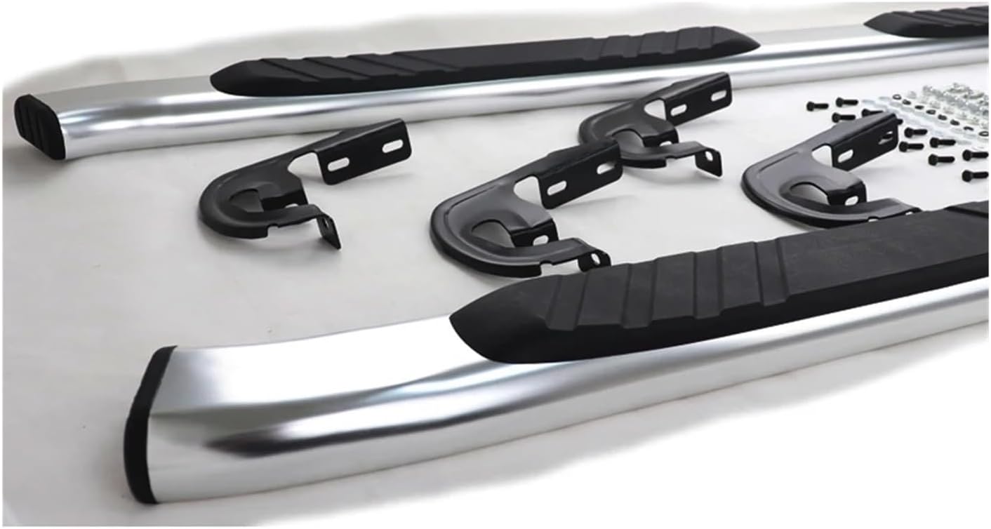Thicken Side Step Side Bar Running Board Compatible For Ford F-150 F150 2009-2014,stainless Steel