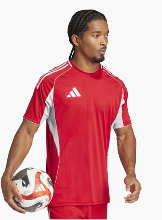 adidas Tiro 25 Competition Match Soccer Erkek Forma, Kırmızı, XL