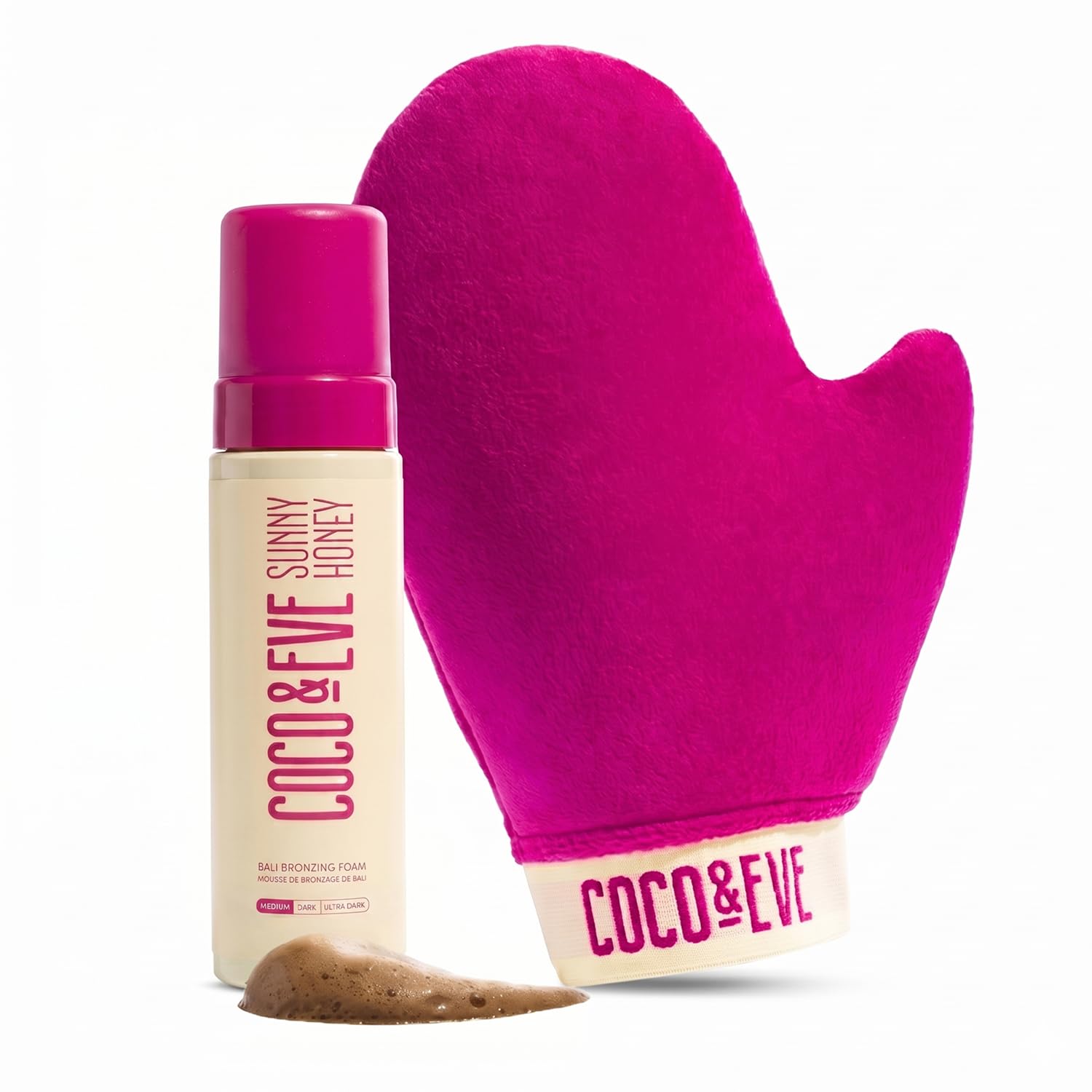 Coco & Eve Mousse de bronzage de Bali Sunny Honey autobronzant naturel Medium