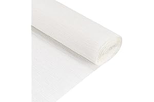 Papel Crepé Blanco Para Decoración de Bodas