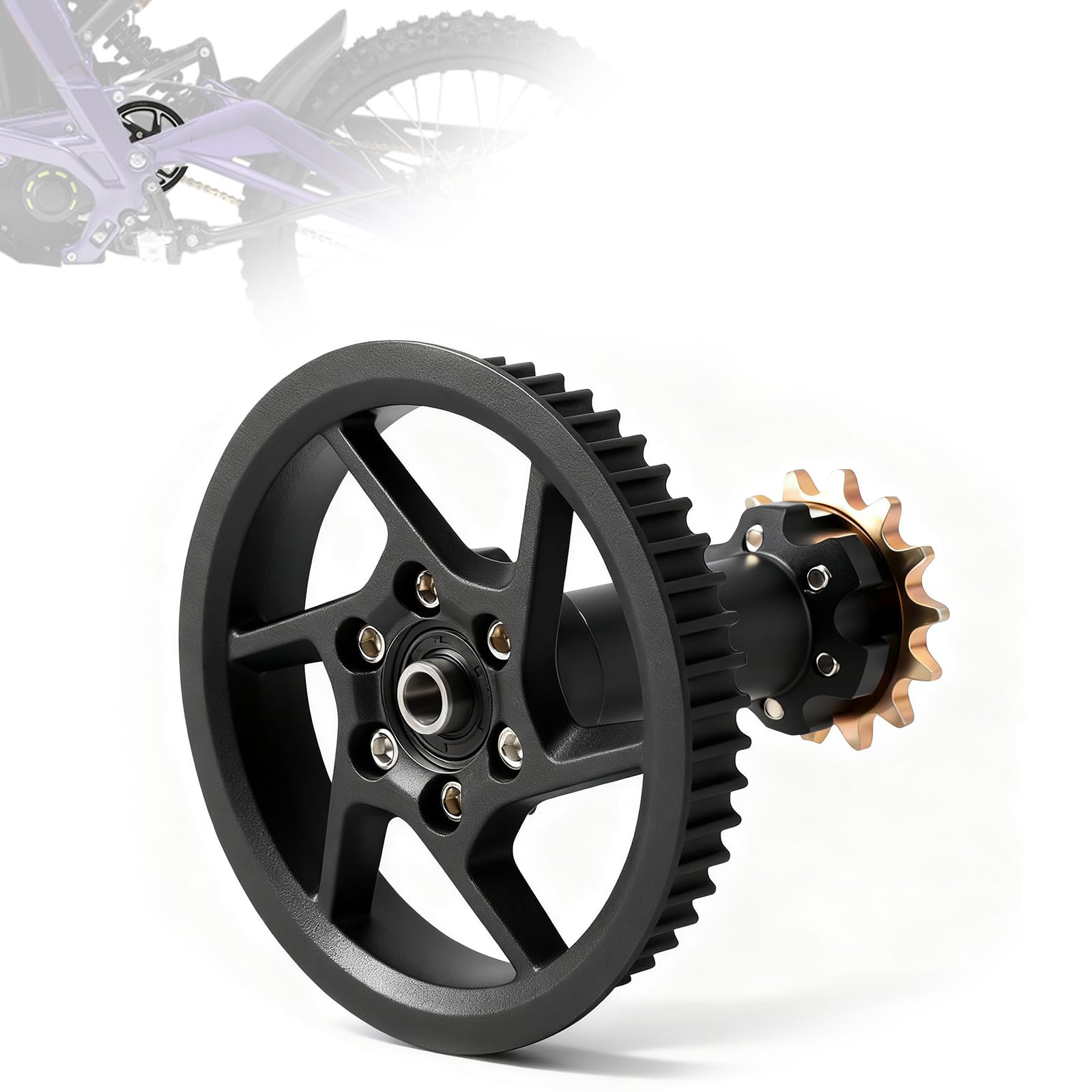 Kit Trasmissione ASSE Centrale Moto da Cross per Sur Ron Light Bee X L1E