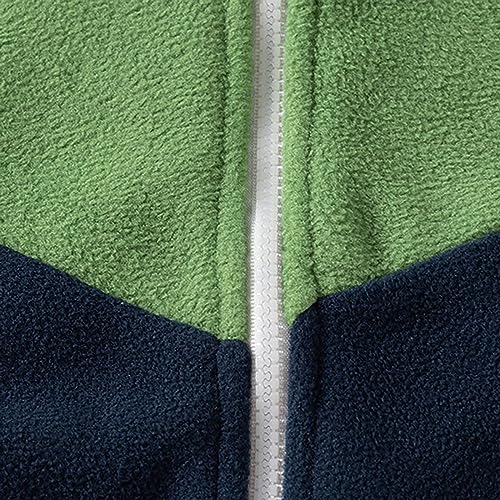 Toddler Boys Girls Fall/Winter Standing Collar Zipper Jacket with Pockets Elastic and Cuffs Coat Winter Jacket2