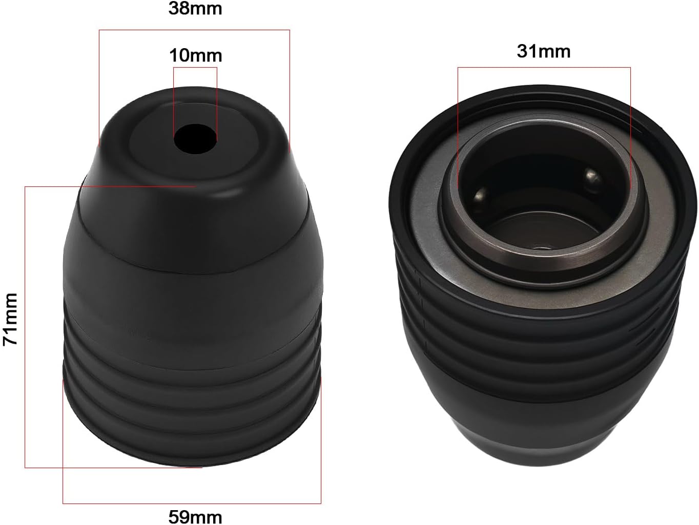 Create idea 1pc SDS Plus Tool Holder Drill Chuck Accessory Compatible With Bosch 1618598175 11222EVS 11236VS GBH4DFE GBH4DSC GBH4DFE